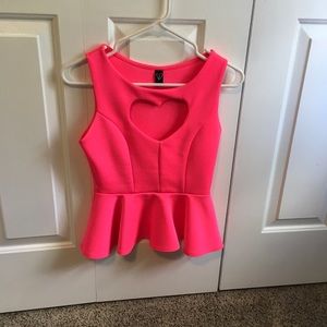 Peplum top